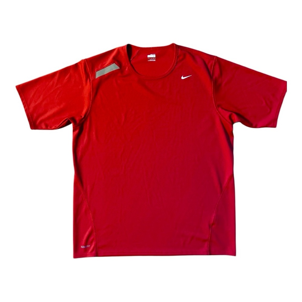 Nike Men's Vibrant Red Short Sleeve Tee